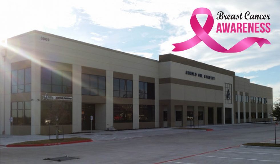 Arnold Oil Company Goes Pink